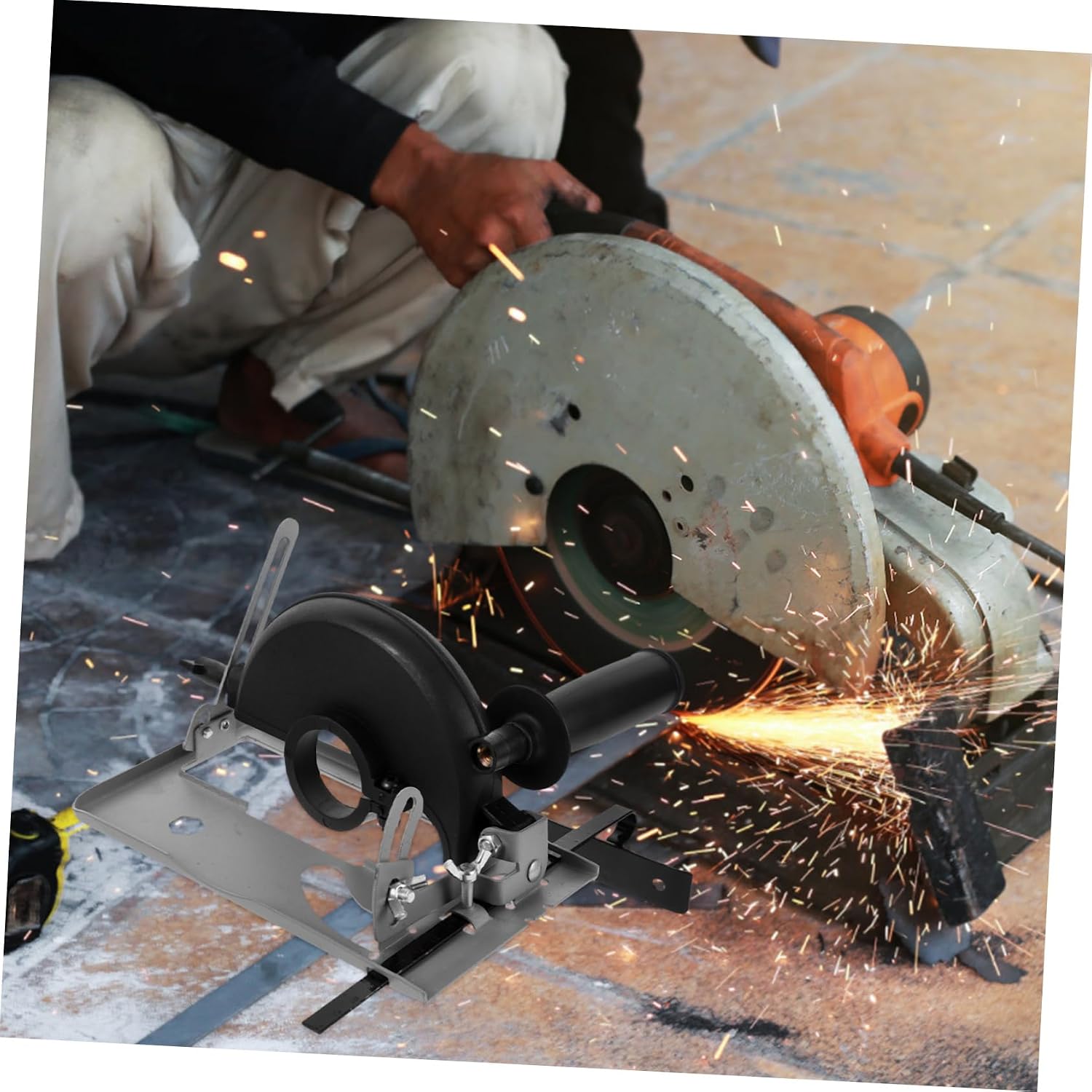 Hemobllo Grinder Stand Angle Grinder Support Holder for Construction Accessories Tool