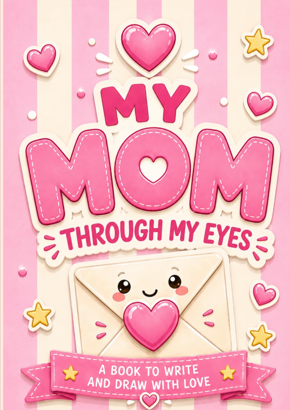 My Mom Through my Eyes: An uppercase activity book to complete and personalize. A unique gift for Mother’s Day, birthdays, and special occasions. (My special people)