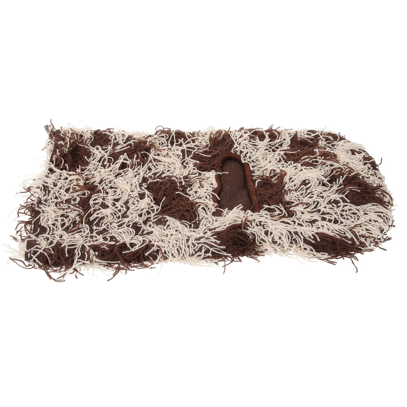 SOIMISS Distressed Balaclava Knitted Full Face Ski Mask Wind Proof Distress Mask Beanie Cap for Men Women Coffee