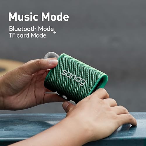 Miniatura 6 de Altavoces Bluetooth, mini altavoz portátil Sanag M13S Pro con luz RGB, altavoz inalámbrico impermeable IPX7 con Bluetooth 5.1, graves transparentes