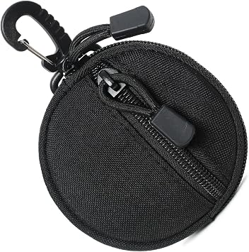 Lightweight Round Bag Organizers Featuring Snapped Hook Fastener Zippers Closure Durability Polyester Construction Round Box Multifunctional Outdoor Gear Storage Pouches