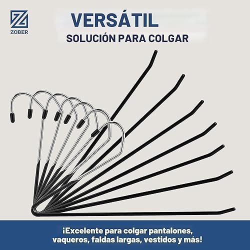 Miniatura 6 de Zober- Ganchos para colgar pantalones.