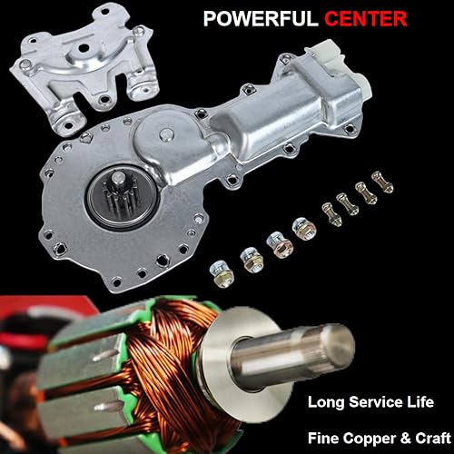 Miniatura 4 de Motor eléctrico de elevación de ventana trasera delantera izquierda y derecha (2 unidades) compatible con Chevy Blazer Camaro Caprice Cavalier GMC