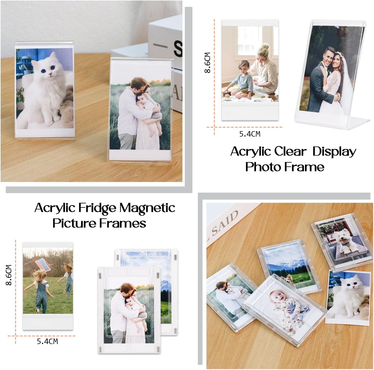9 in 1 Accessories Bundle Kit Fit for Fujifilm Instax Mini 12/11/40 Camera, Sweetheart Denim Camera Case with 128 Pockets Photo Album, Photo Storage Box, Display Picture Frame, Magnetic Picture Frame