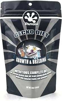 Pangea Gecko Diet Breeder & Fruit Bundle - 8oz Breeder & 2oz Fruit & Insects