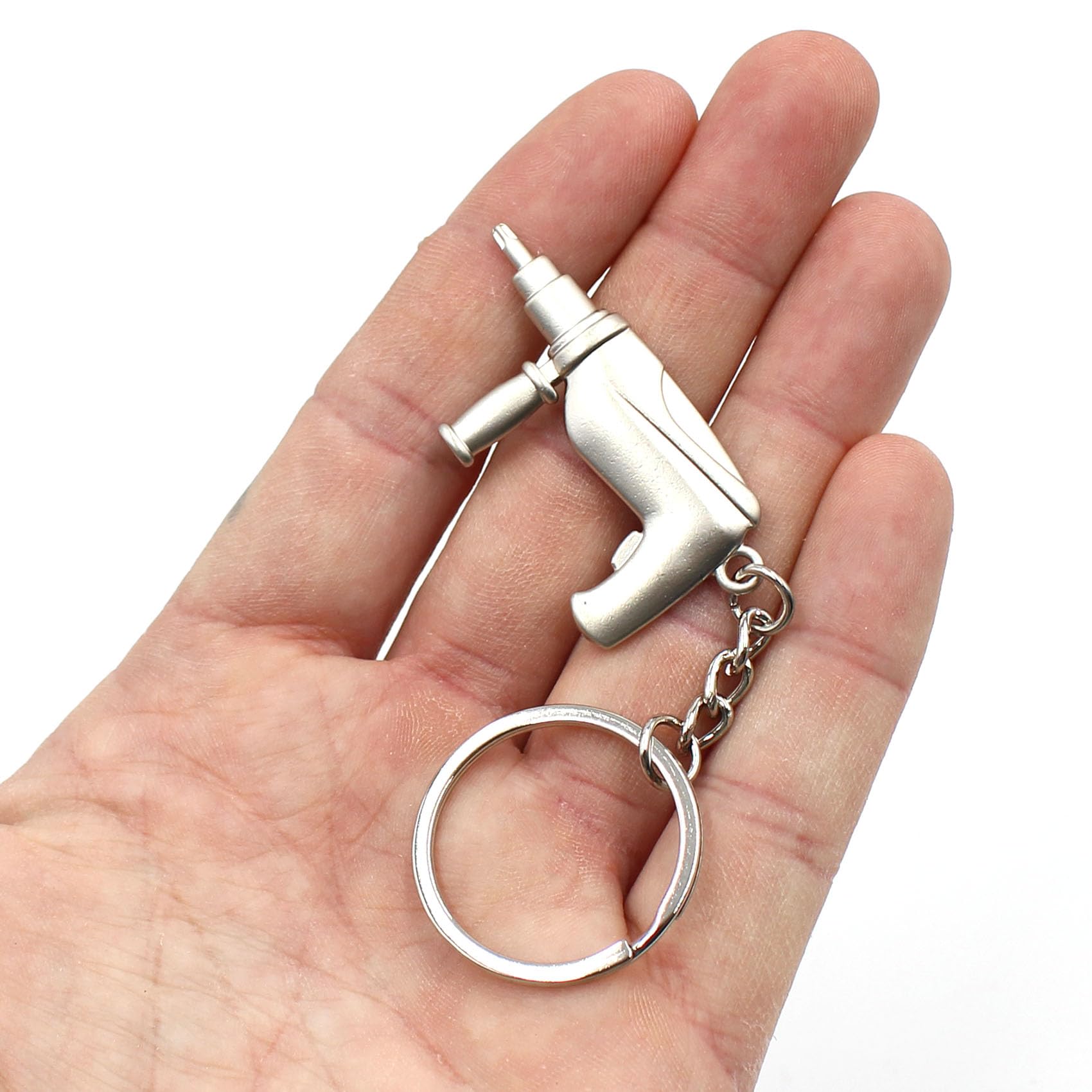 Portachiavi Metallico Miniatura Utensili | Accessorio Artigiano | Pinza O Martello | VmG-Store