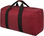 Vorspack Extra Large Duffle Bag for Travel - 100L Duffel Bag for Men Gear Bag for Storage Foldable Weekender Bag for Overnight Camping - Black