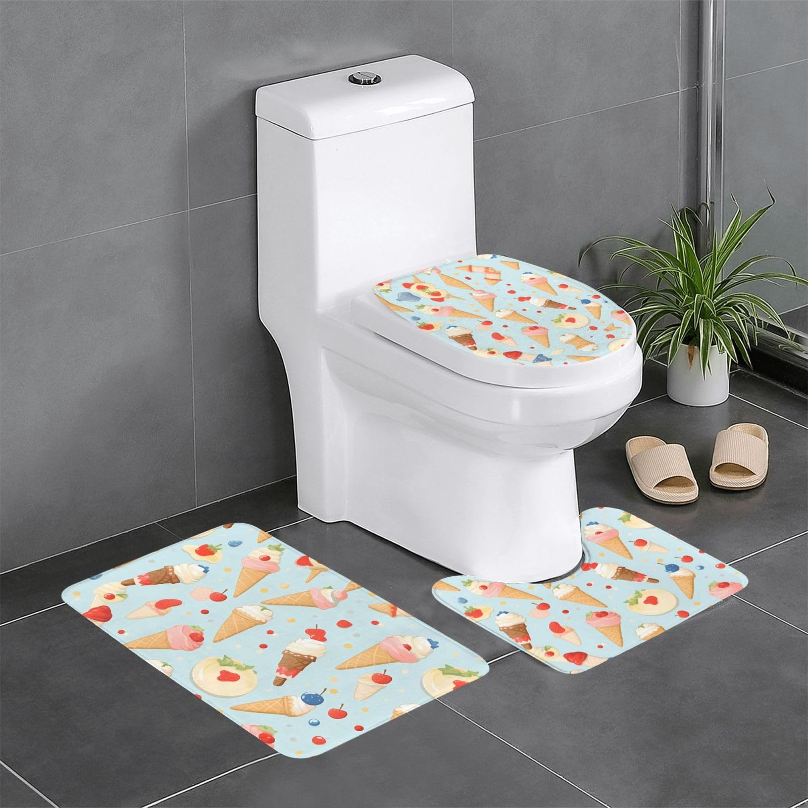 Tapis de salle de bain facile à nettoyer pour éviter les glissades