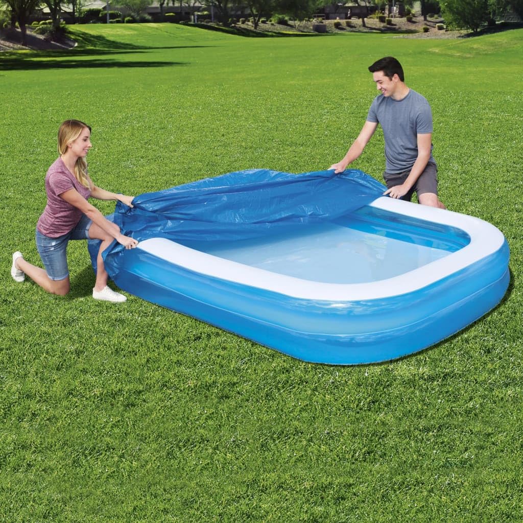 Couverture de piscine Flowclear 262x175 cm pour le chauffage de l'eau