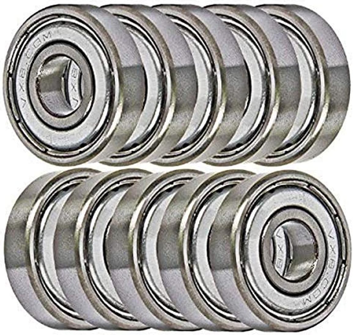 VXB 8x16 Bearing 688ZZ 8mm x 16mm x 5mm Shielded Miniature Ball Bearing