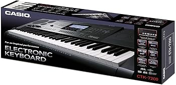 Casio CTK-7200 Full Size Piano Style Keyboard : Amazon.in: Musical