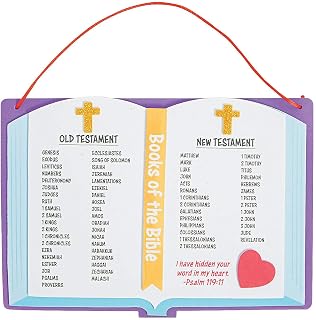 Books of The Bible Craft Kit - Crafts for Kids and Fun Home Activities