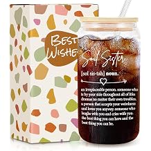 Frerdui Birthday Gifts for Women Best Friend, Mothers Day Gifts for Women Friends, Friendship Gift, Gift for Best Friend Bff - 16oz Soul Sister Cup