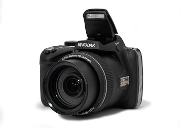 Kodak PIXPRO Astro Zoom AZ528-BK 16 MP Digital Camera with 52x Optical Zoom 24mm Wide Angle Lens 6 fps Burst Shooting 1080P Full HD Video Wi-Fi Connectivity and a 3 LCD Screen (Black)