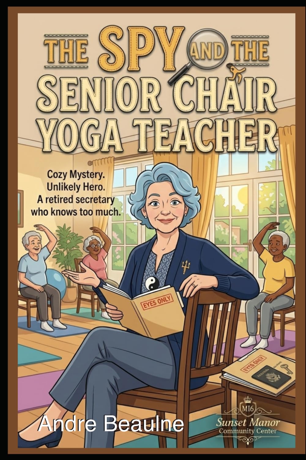 The Spy and the Senior Chair Yoga Teacher: A Yoga Mystery (Yoga Mystery Series)