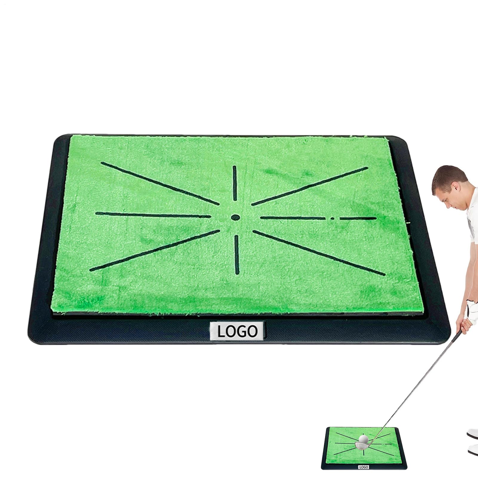 Golfmatte Trainingsmatte für Schwungübungen