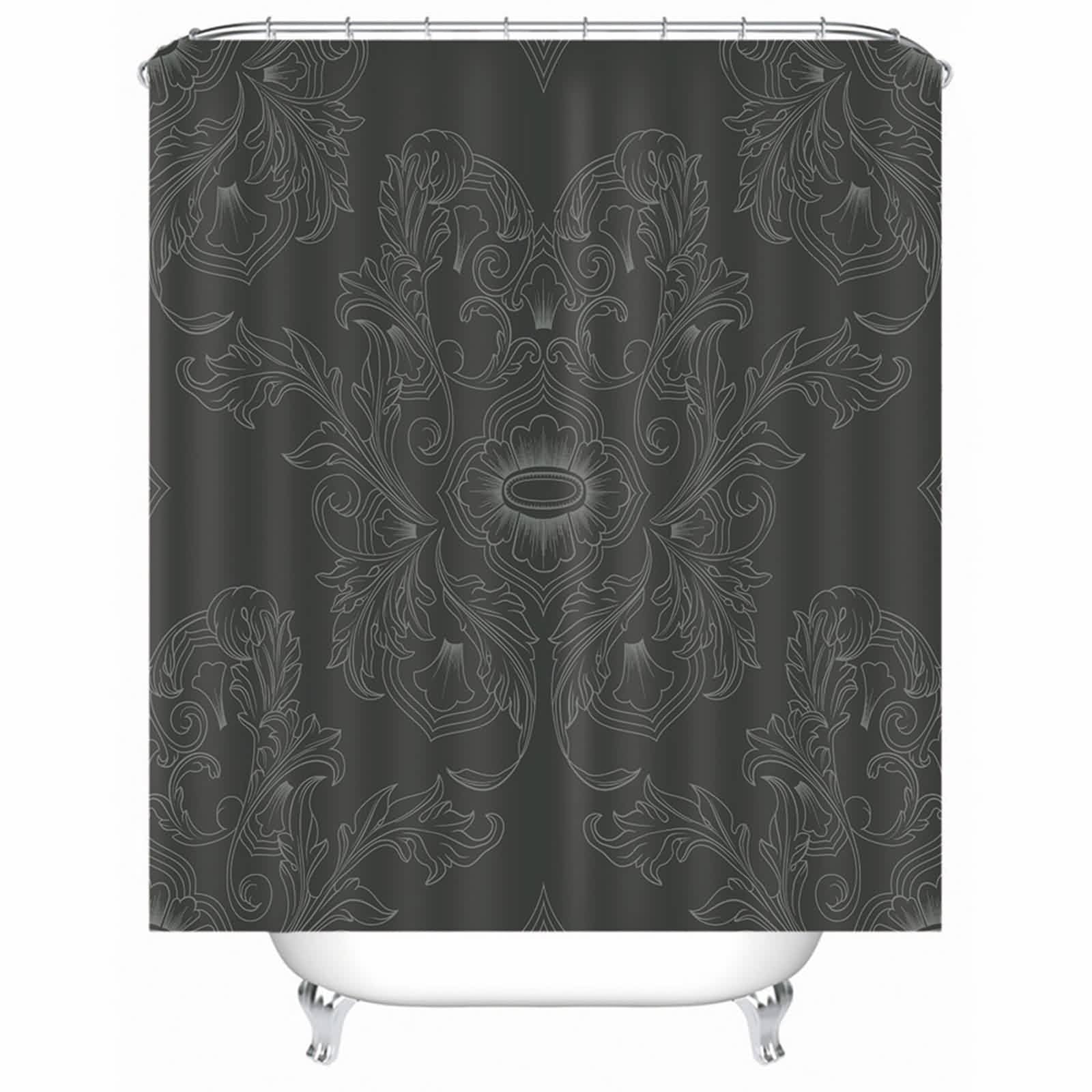 Rideau de douche antirouille 220x180cm pour stopper les éclaboussures