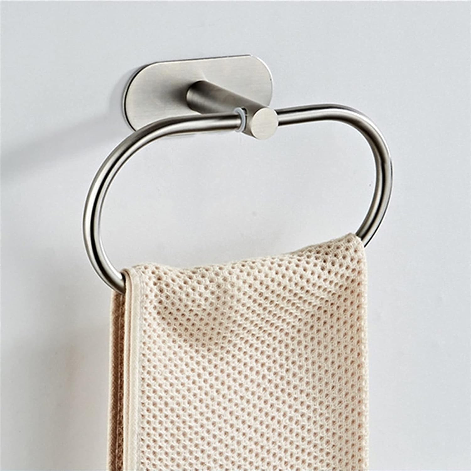 Handrail,Safety Anti Slip Shower Handle, Stainless Steel Silver Bathroom Hardware Set Towel Rack Toilet Paper Holder Towel Bar Hook Bathroom Accessories Don't Drilling Assist Bath Handle/S (Han