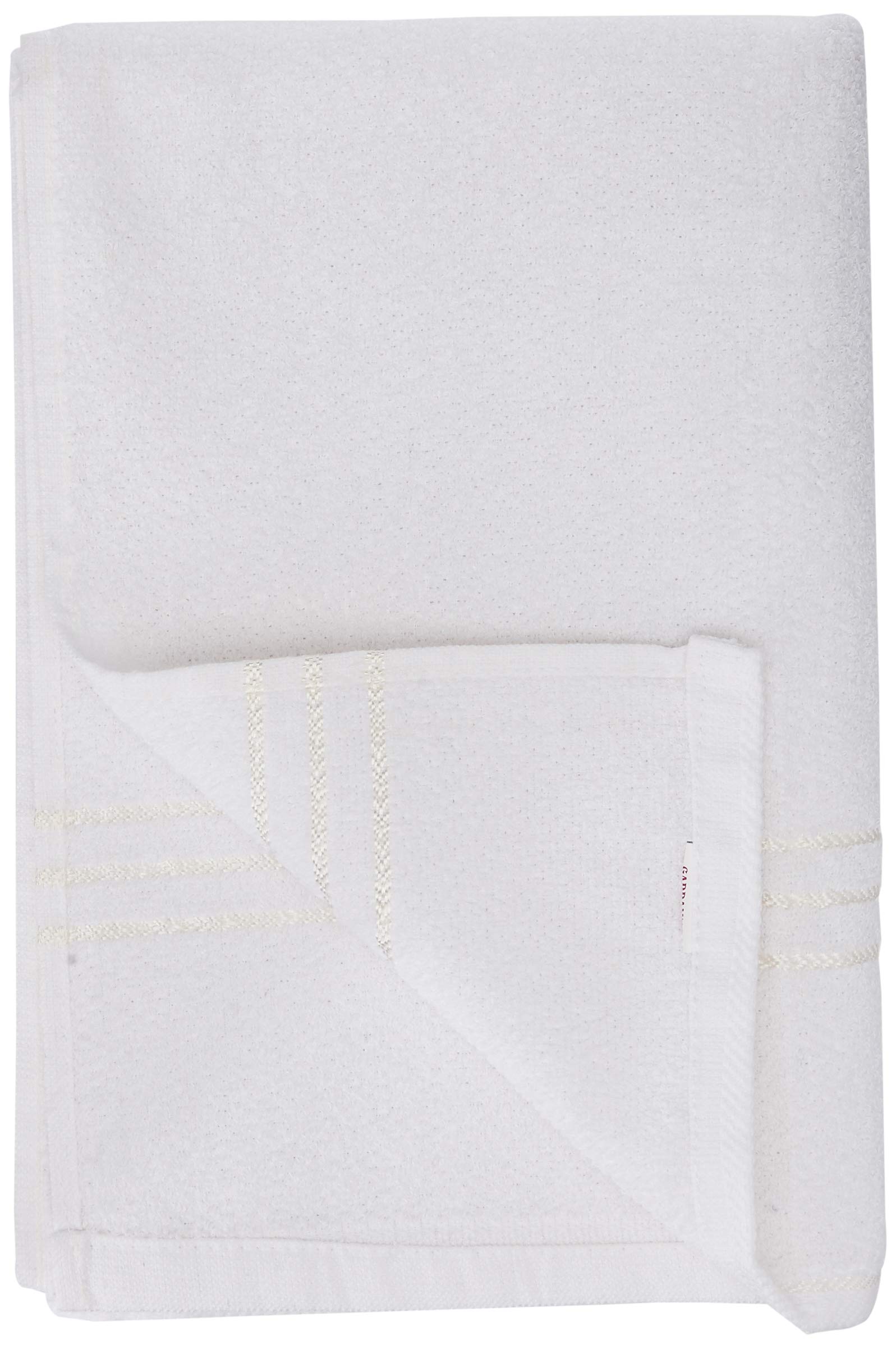 Kuber Industries 2 Piece 400 GSM Cotton Bath Towel - White (Towel20435)