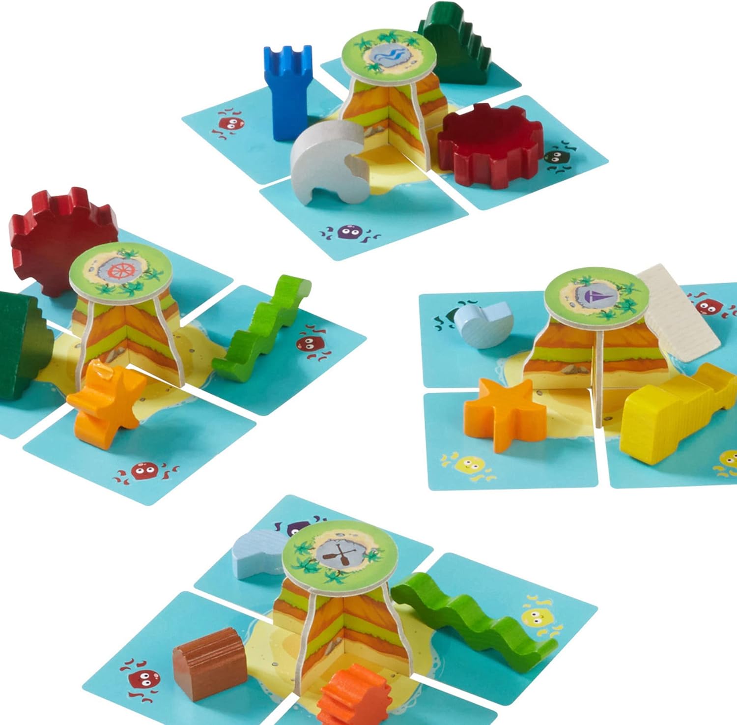 HABA Flotsam Float - Island Hopping, Wreckage Piling Stacking and Balancing Game for Ages 6+ (Made in Germany)