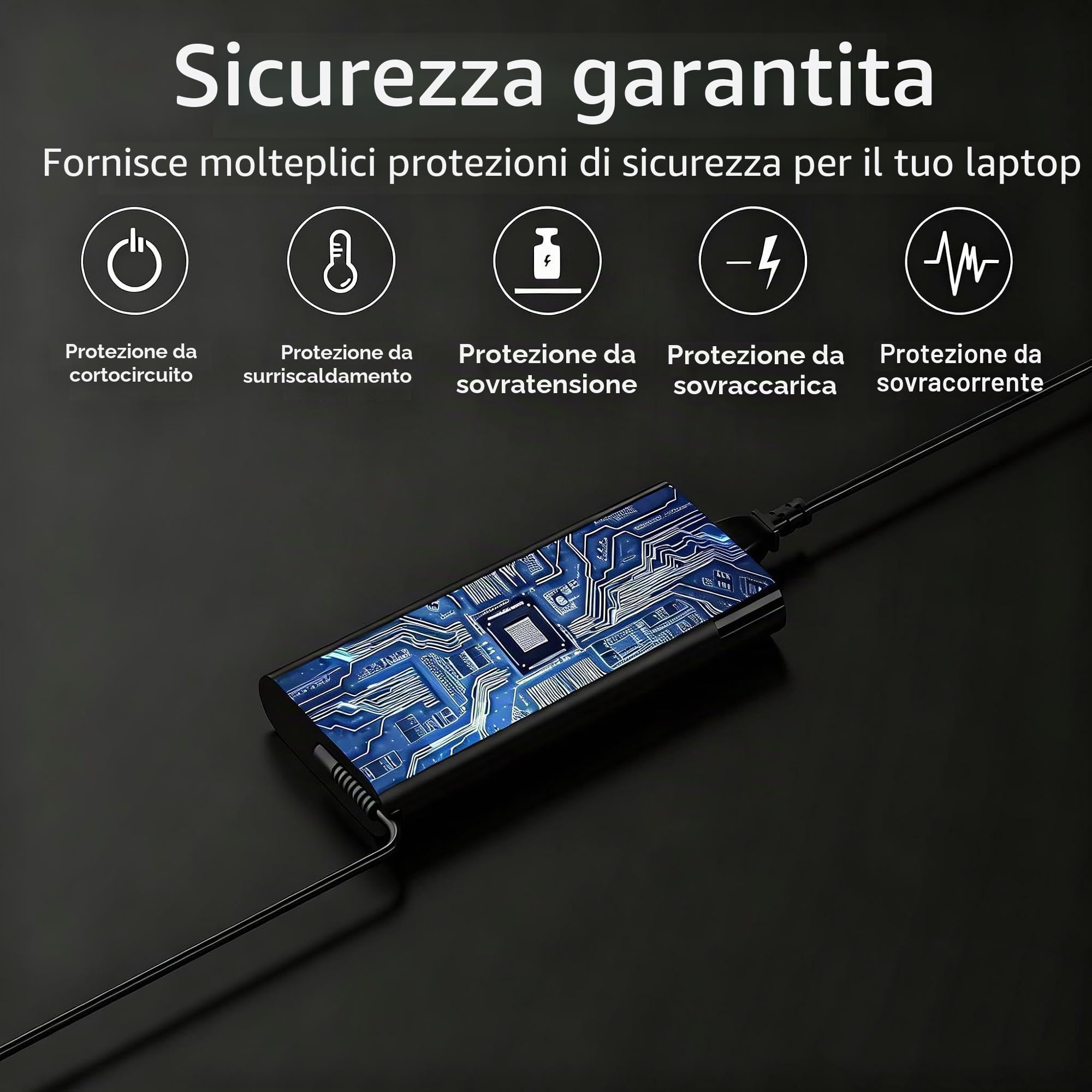 140W Alimentatore USB C per PC portatile HP Omen Transcend 14 Spectre x360 ZBook Ultra G1a ZBook 8 G1i G1ak ZBook Firefly 14 16 G11 G10, per HP Spectre X360 2-in-1 16-aa0023dx 16-aa0047nr 16-aa0097nr