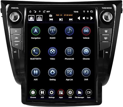 linkswell gen 4 t style car radio replacement for rogue 2013 2019 automatic ac hi 12 1 inch android head unit multimedia player gps navigationp