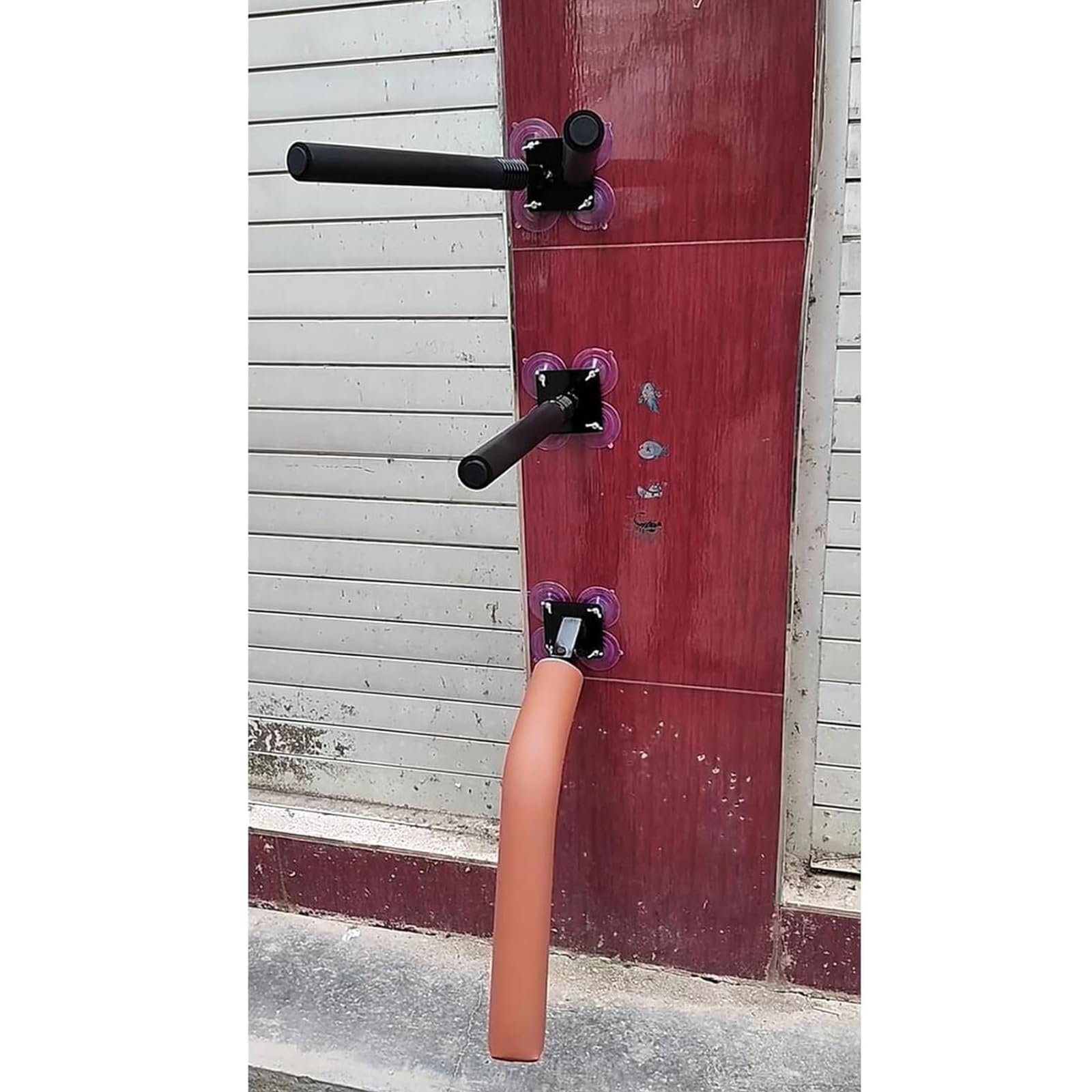 Smoczek Wing Chun z przyssawką, przenośny, bez wiercenia, montowany na ścianie trener dla początkujących ćwiczeń sztuk walki, ramię ssące 35 cm do treningu wewnątrz i na zewnątrz