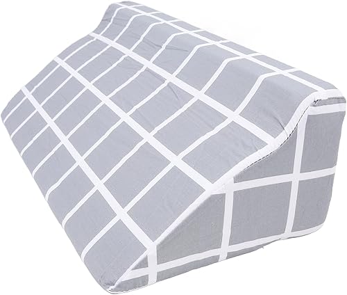 Miniatura 9 de Almohada de cuña de cama para apnea del sueño, cuña de almohada triangular, almohada de cuña de espuma extraíble para cabecero para dormir,