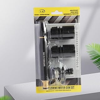 Water Spray Gun for Car Wash Garden Home Garden Spray Gun for 1/2" Hose Pipe, Adjustable High Pressure Water Gun Nozzle for Car Wash Multi Use - by Rana Store