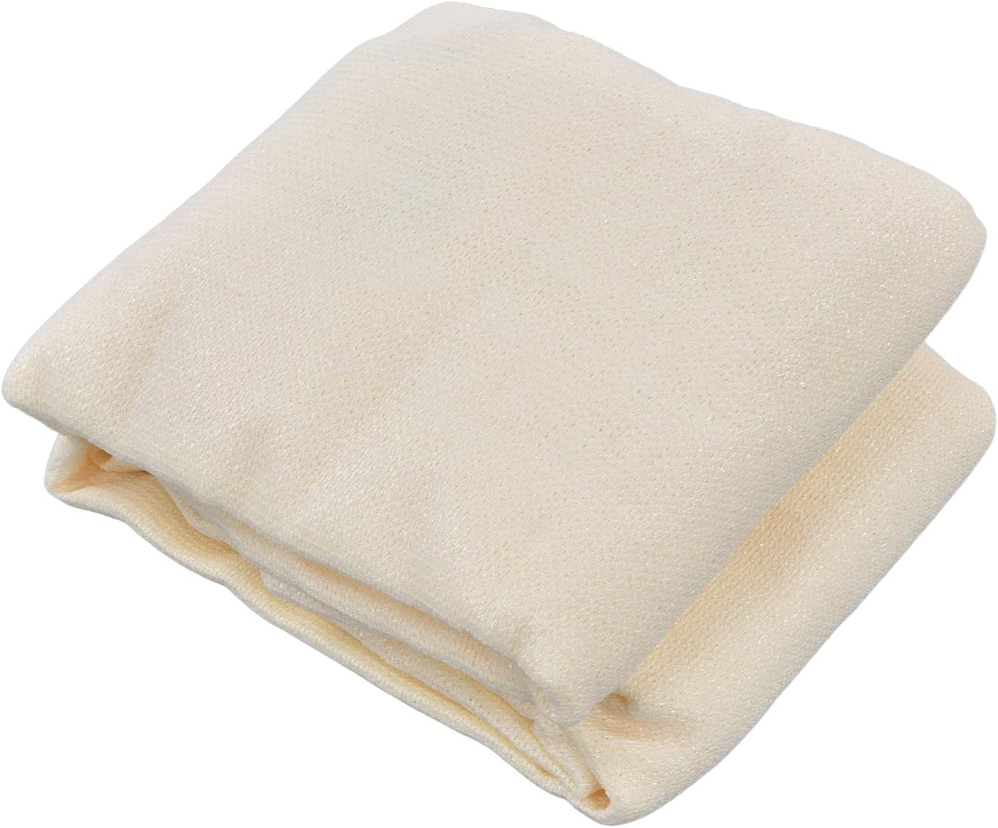 Sun Shade Sail, 3x3 Meters Beige HDPE Material, Proof, Durable, Wide Application Patio Canopy, Premium Quality with Thermal Radiation Protection, for Balconies, Gardens,