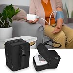 Beautyflier Carrying Case Replacement for iHealth Track Smart Upper Arm Blood Pressure Monitor, Bluetooth Blood Pressure Cuff Machine, Travel Storage Bag (Bag Only)