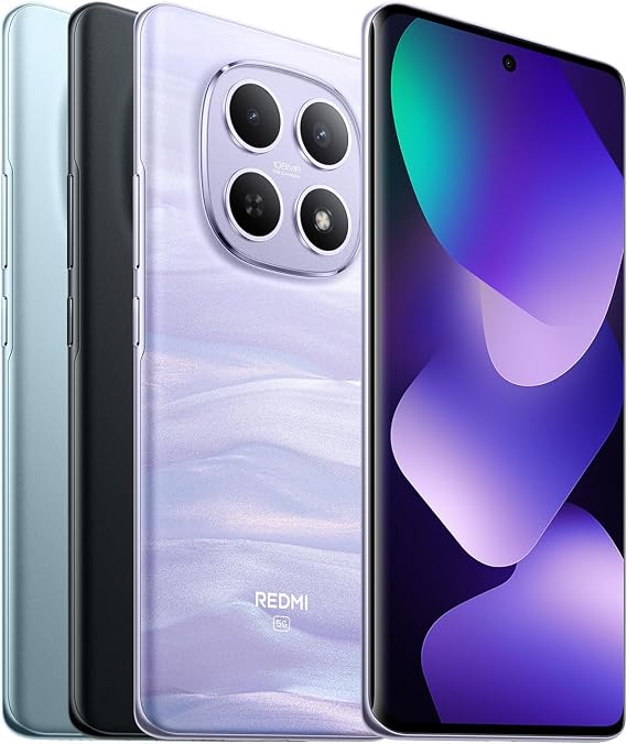 XIAOMI Redmi Note 15 5G, Smartphone 8+256 GB, Ultra-slim Design, IP65 Water Resistance, 108MP Super-clear Camera, 6.77