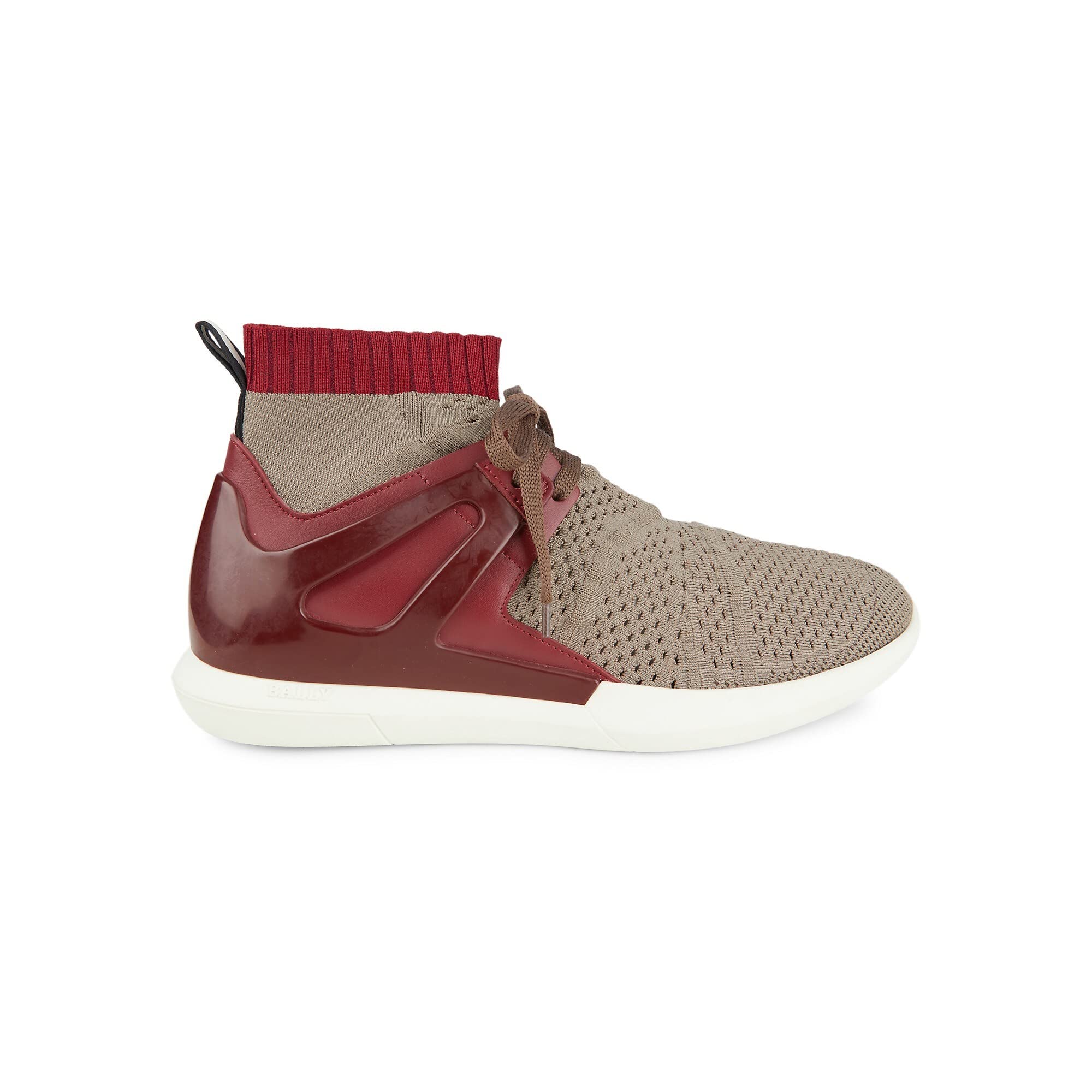 BALLY Avallo Men's Snuff Leather & Fabric Sneakers US 12