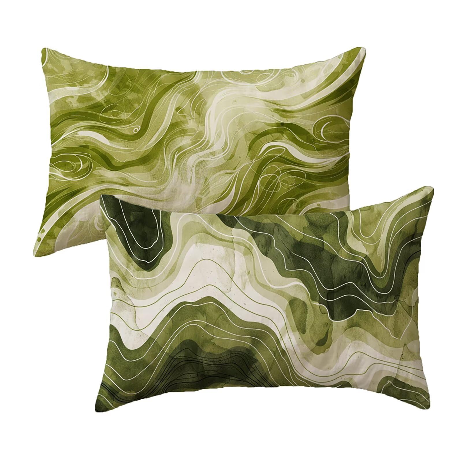 Housse coussin extérieur imperméable 50x70 cadeau maman déco