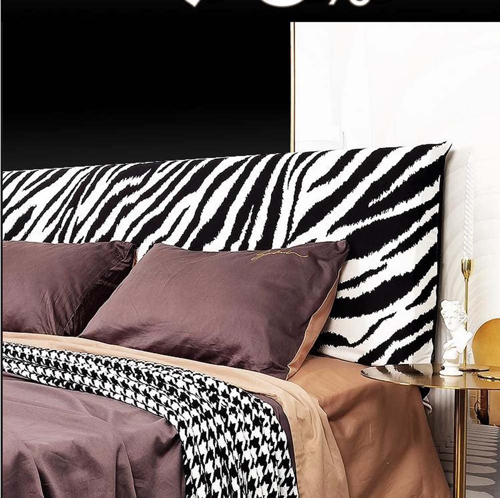 Funda de cabecero moderna antideslizante para cama con envoltura elástica, a prueba de polvo, tapizado/madera/cuero para cama con cabeceras protectoras, longitud 210-240 cm