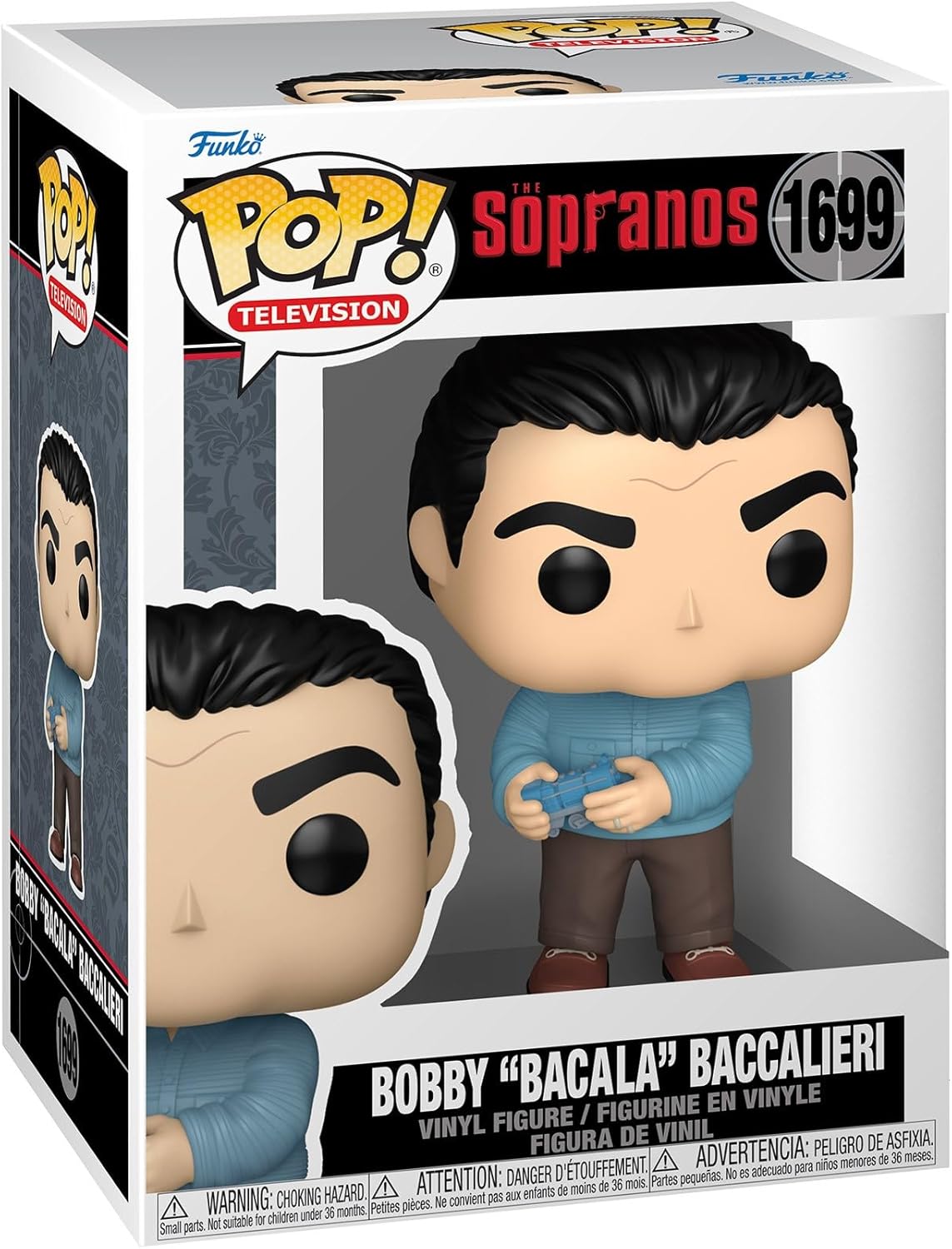 Funko Pop TV: Sopranos - Bobby Bacala Baccaleri - Collectable Vinyl Figure - Gift Idea - Official Merchandise - Toys for Kids & Adults - Comedy Fans - Model Figure for Collectors