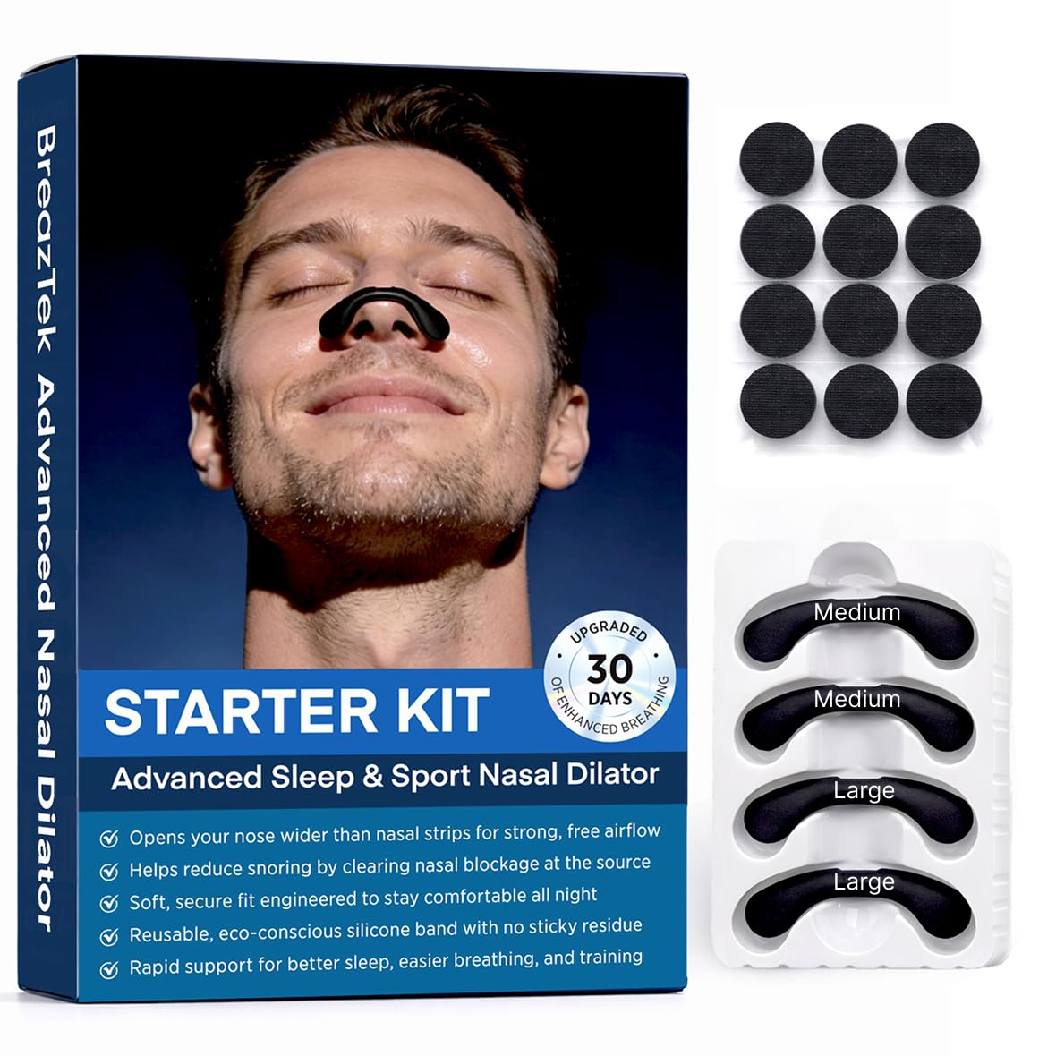 BreazTek Premium Nasal Strips