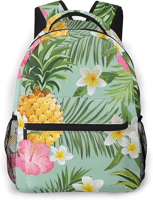 hawaiian flower backpack