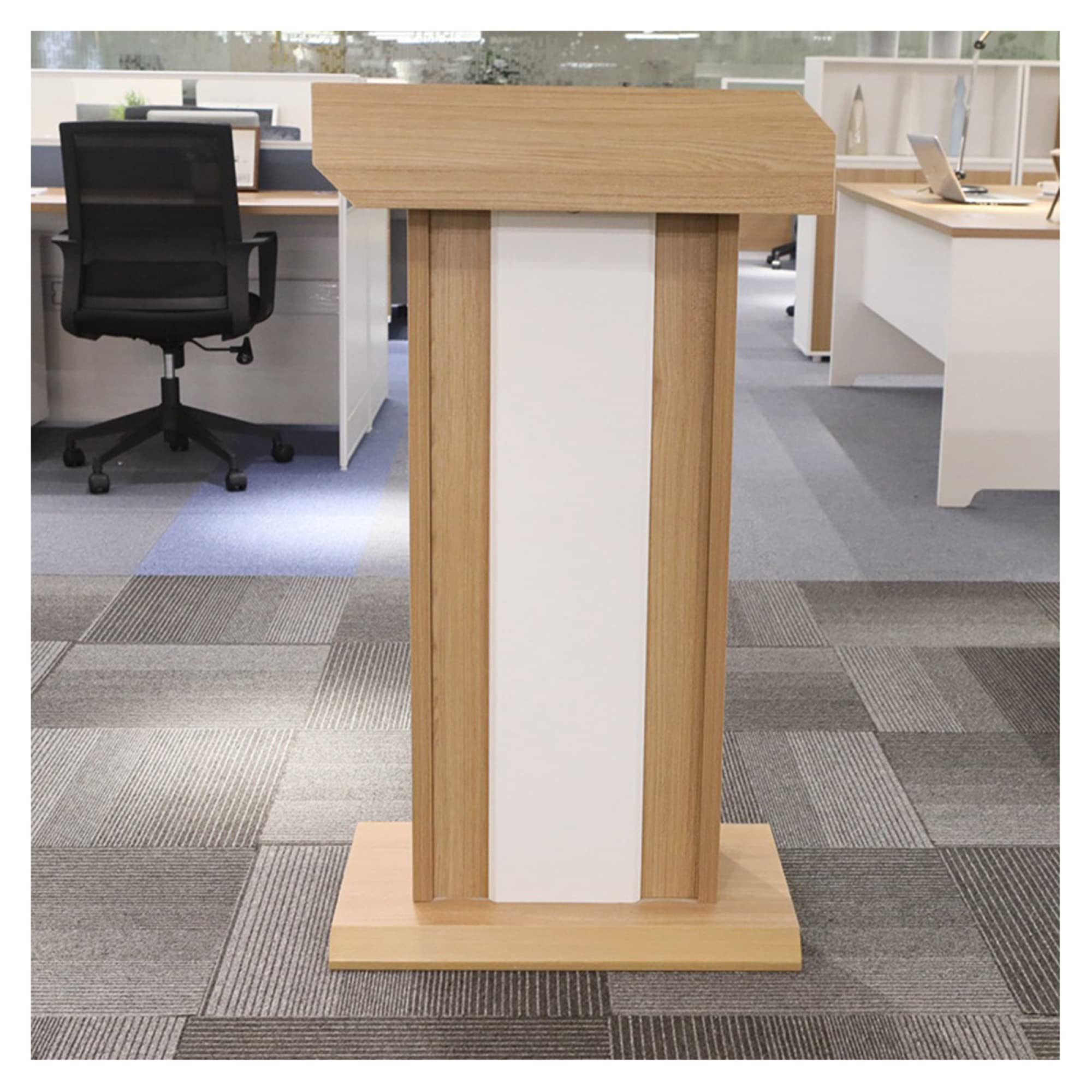 Buy SHABOZ Podium Presentation Lectern Stand Professional podium