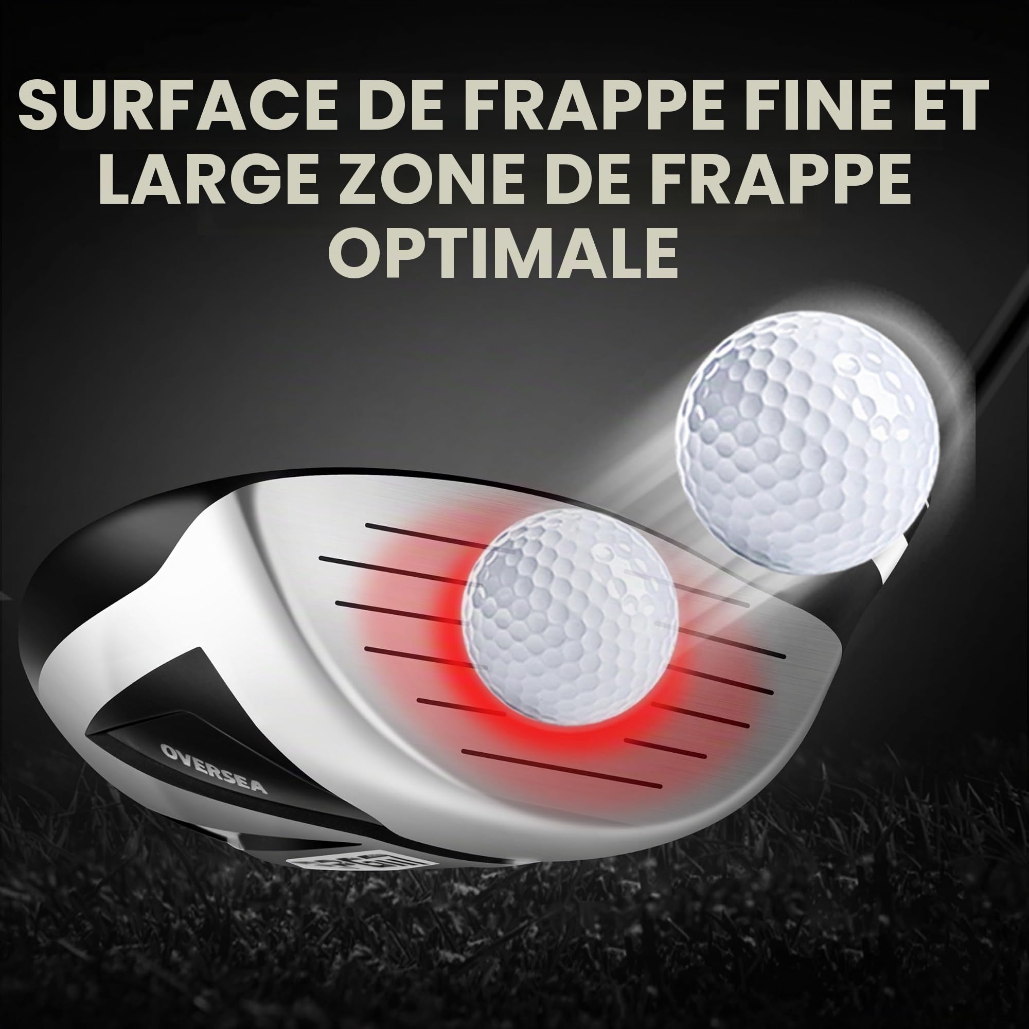 PGM Ensemble complet de clubs de golf pour homme - 12 pièces - 3 bois (#1,3,5), 1 hybride (#4H), 6 fers (#5,6,7,8,9,PW), 1 cale sable (55°), 1 putter - Sac de support de golf