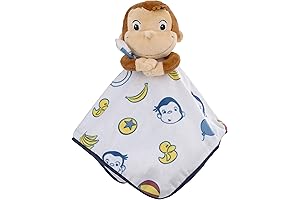 Welcome to The Curious George World: Plush Security Baby Blanket