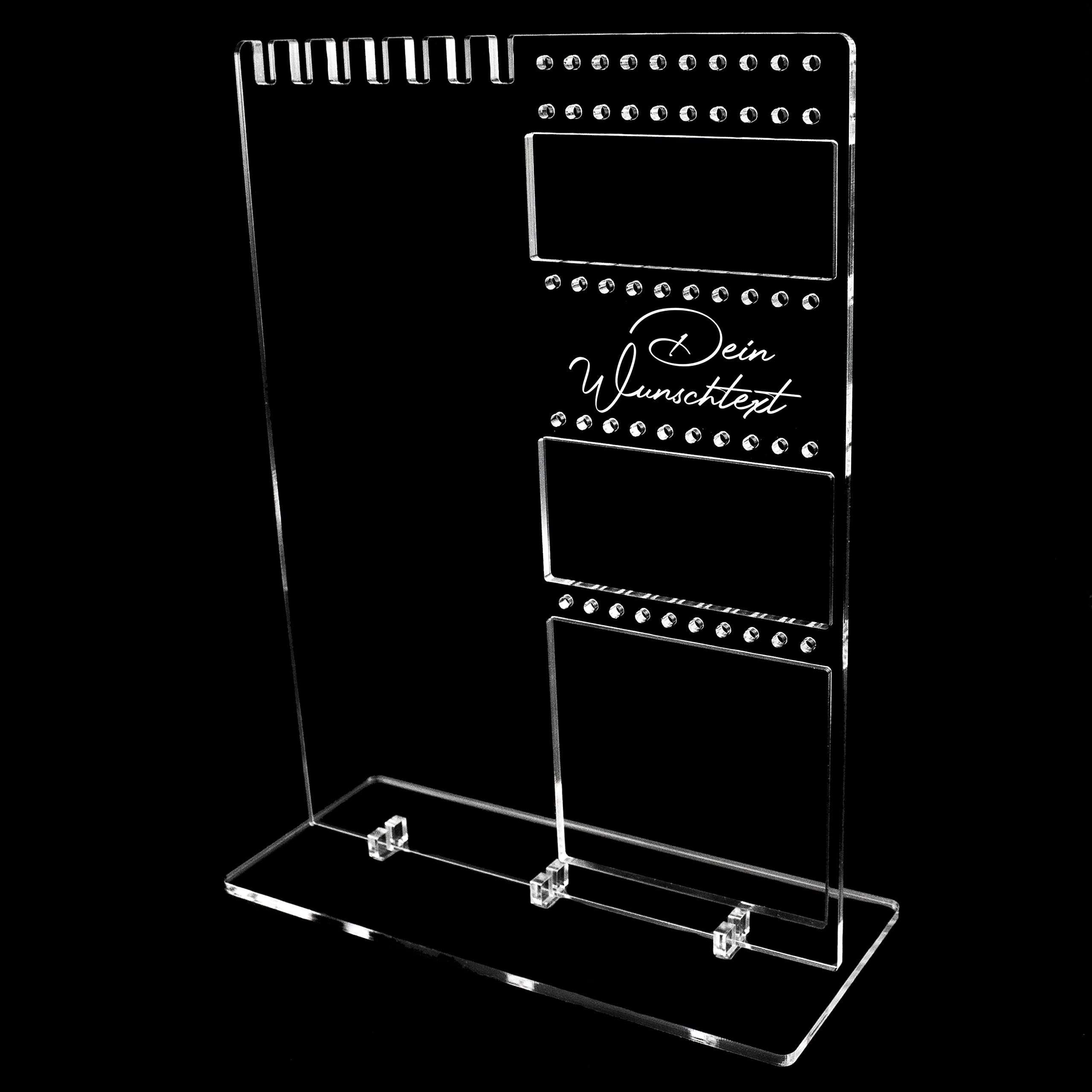 Donlala Schmuckständer, Jewlery Stand, Weiß Schmuckhalter, Kettenständer Schmuck Mit
