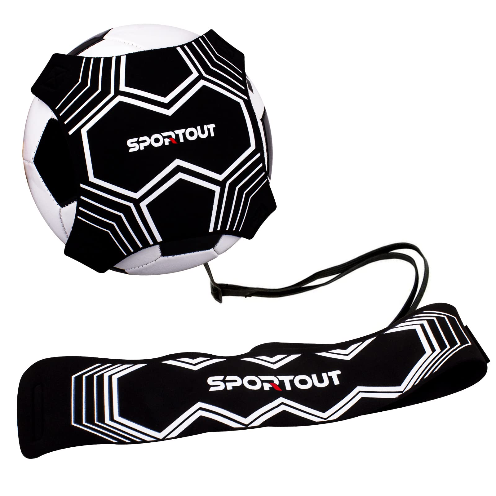 SportoutSportout Soccer Practice Equipment for Training, Soccer Kick Trainer,Volleyball Trainer, Soccer Gift for Kids Adults