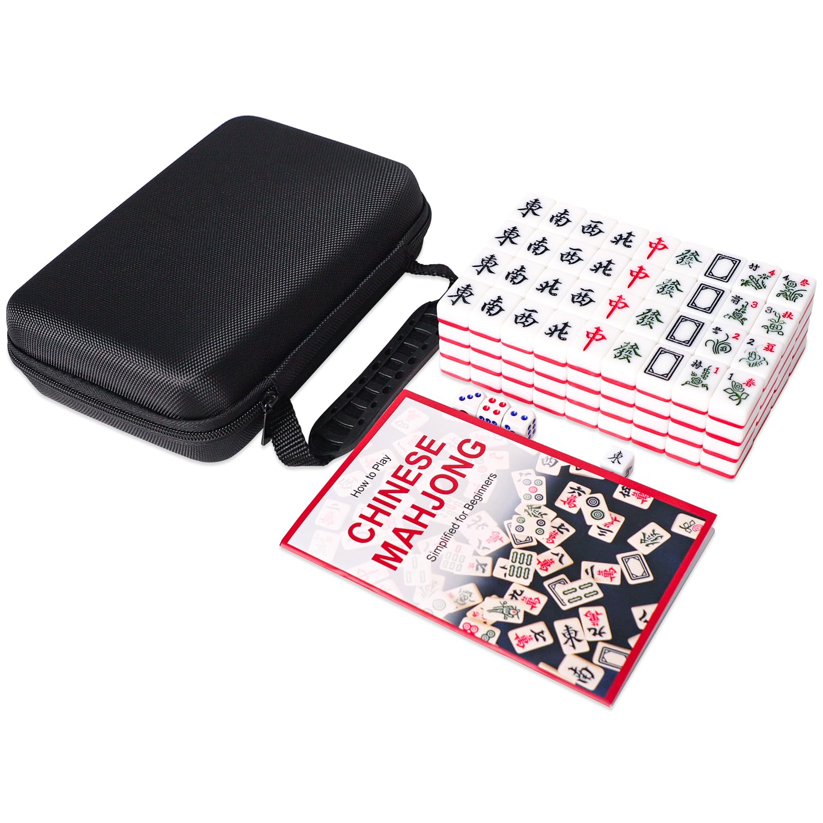ミニョクハイタッチ券4枚セット Amazon.com: GUSTARIA Travel Mahjong Set, Chinese Mahjong Game Set