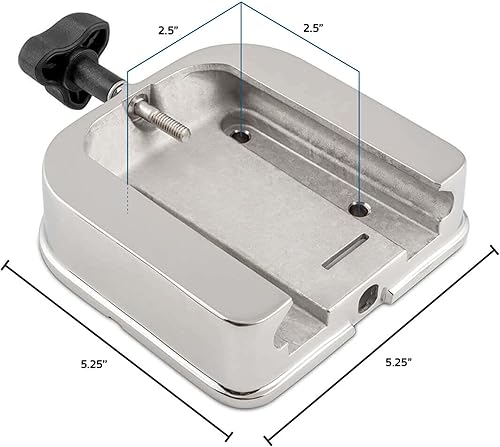 Miniatura 3 de Cannon Unisex Adult Modern Downrigger Mounting Base, US