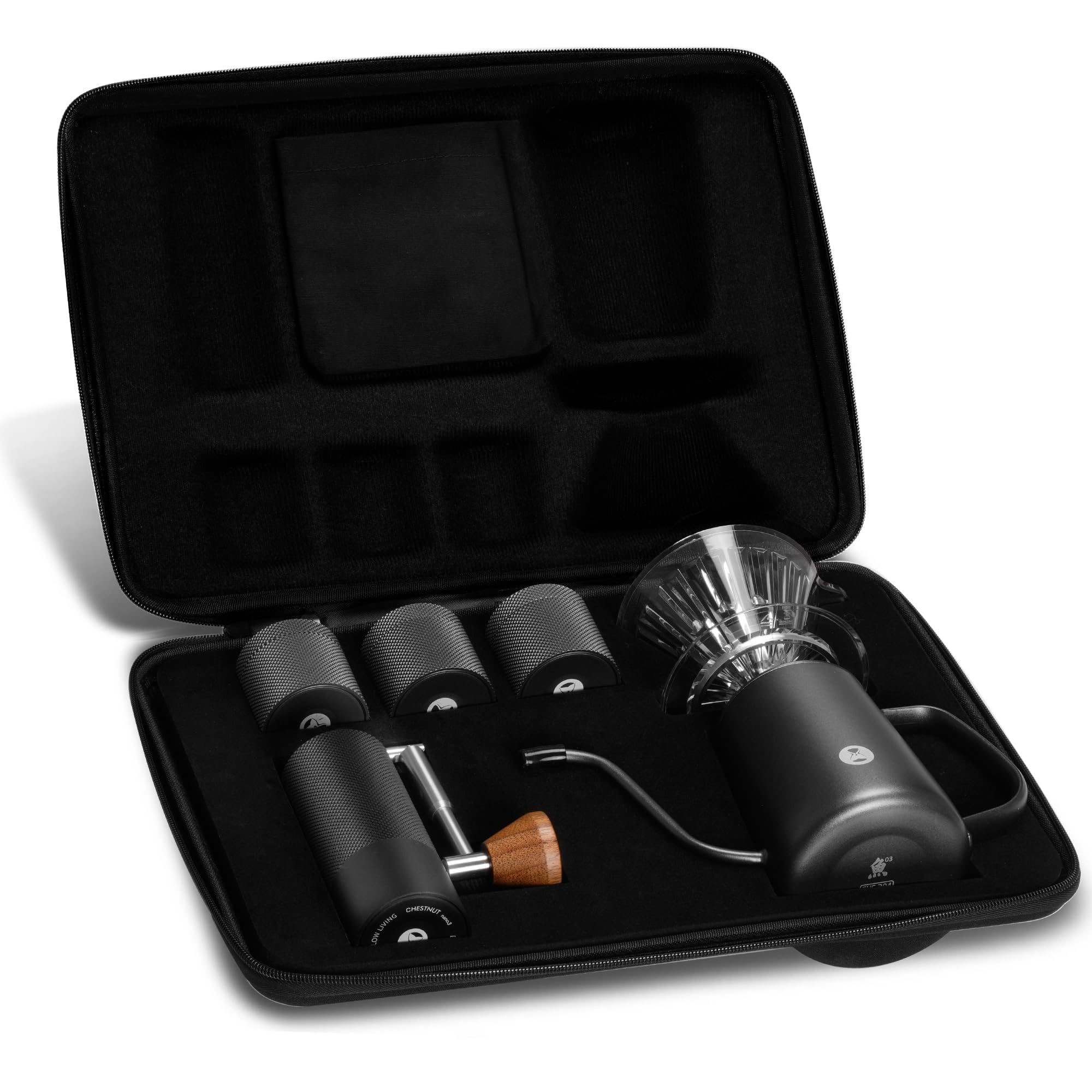 Amazon.co.jp: TIMEMORE NANO Coffee Set Carrying Kit, For  