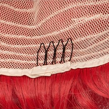 Peluca Roja De Reina Con Corona - Pelo Sintético Resistente Al Calor, Para Cosplay, Halloween O Navidad