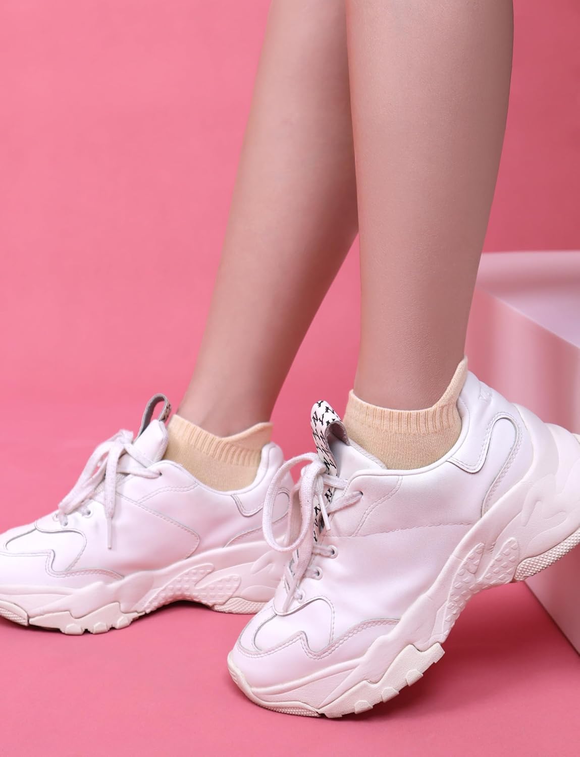 SERISIMPLE Viscose Bamboo No Show Sock Women Ankle Thin Low Cut Socks Arch Support Breathable Athletic Sock 5 Pairs - Image 2