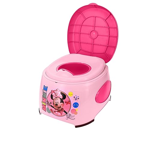 Disney Minnie Mouse "Made You Smile" - Entrenador para ir al baño 3 en 1