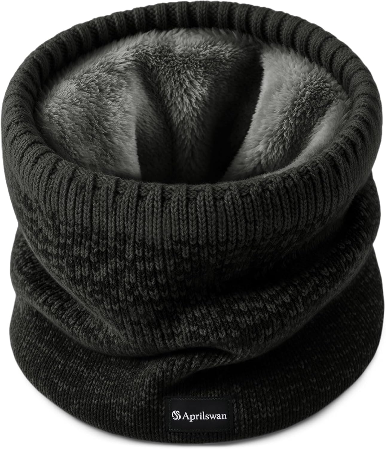 Knitted Neck Warmer, Ombre Winter Ski Neck Gaiter for Men/Women